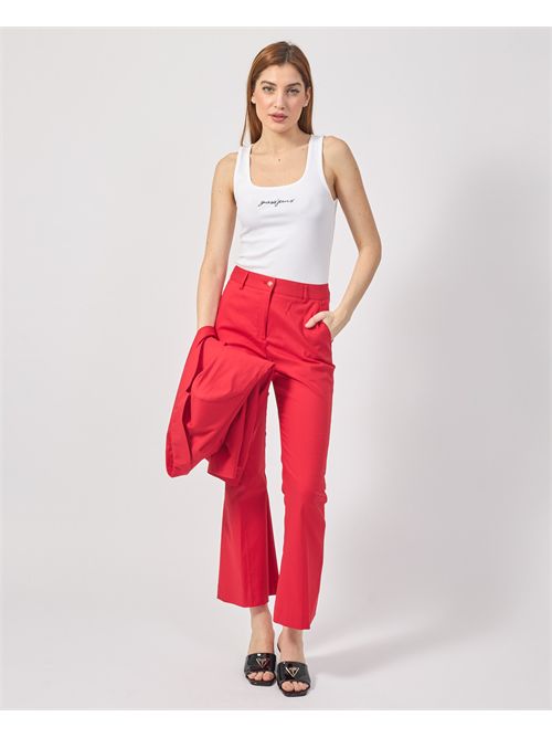 Pantalon évasé pour femme Yes Zee YES ZEE | P323-KD000505